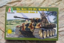 images/productimages/small/Sd.Kfz.171 Pz.Kpfw.V PANTHER Ausf.A Italeri 7018 voor.jpg